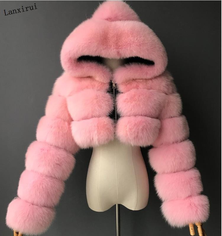 Manteau Aurora en Fourrure en 14 couleurs