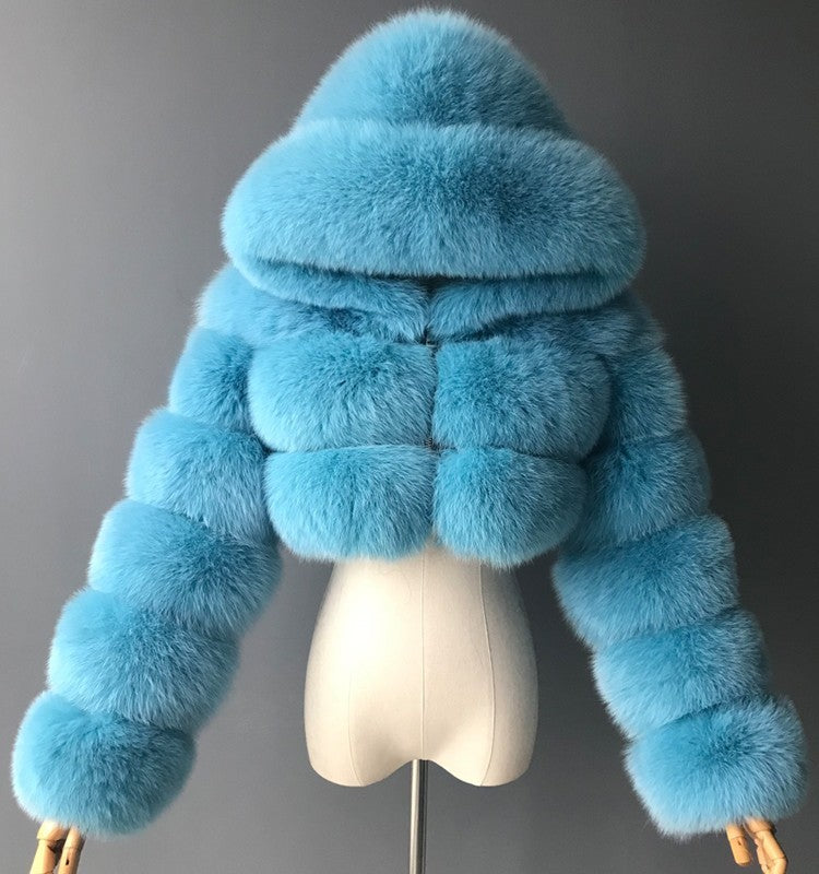 Manteau Aurora en Fourrure en 14 couleurs