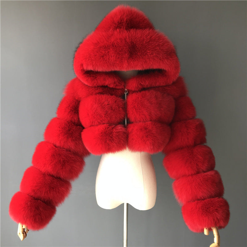 Manteau Aurora en Fourrure en 14 couleurs