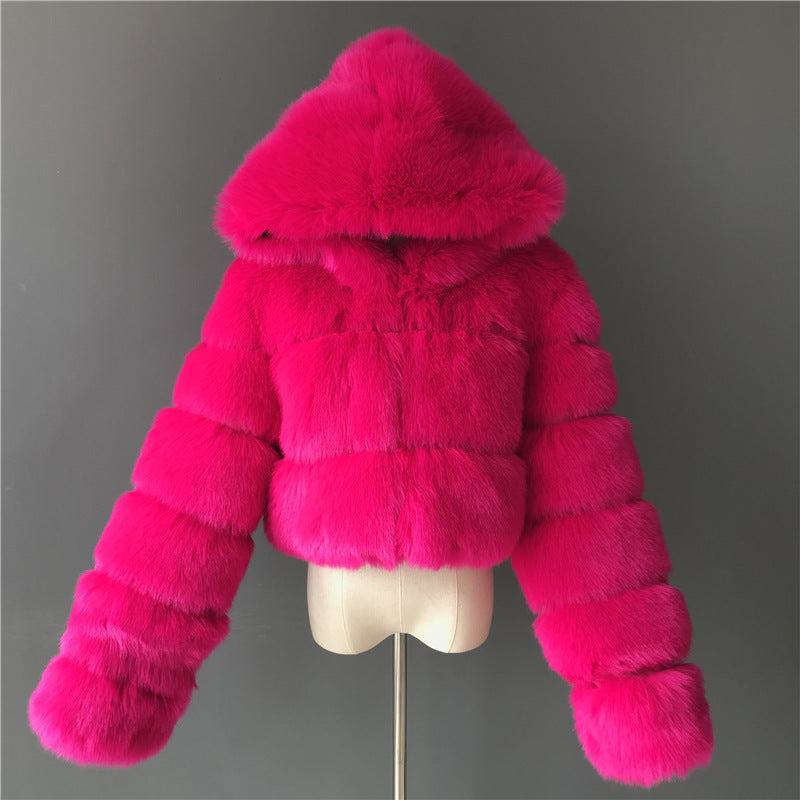 Manteau Aurora en Fourrure en 14 couleurs
