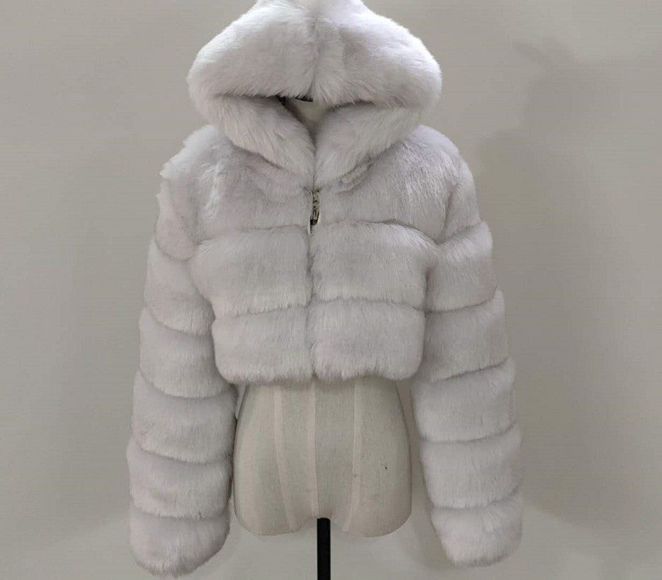 Manteau Aurora en Fourrure en 14 couleurs