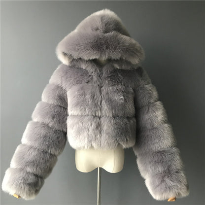 Manteau Aurora en Fourrure en 14 couleurs